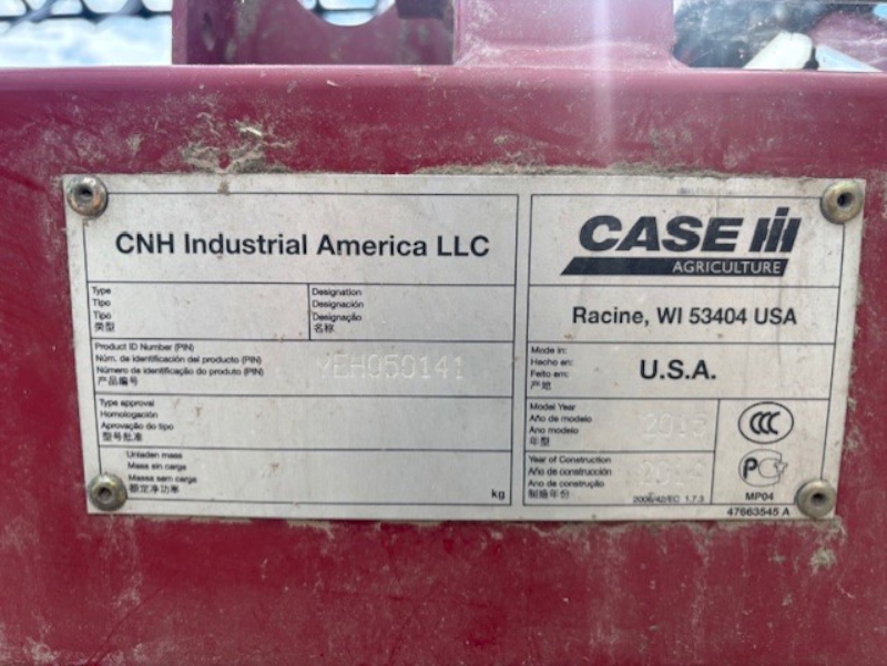 2015 CASE IH 3162-30 TERRAFLEX DRAPER HEAD PACKAGE WITH HEADER CART