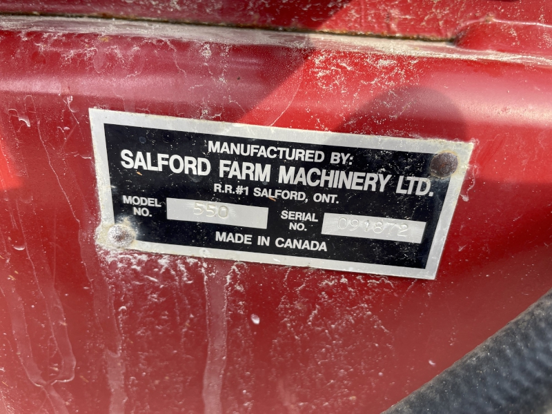 2009 SALFORD 550-38 S-TINE FIELD CULTIVATOR