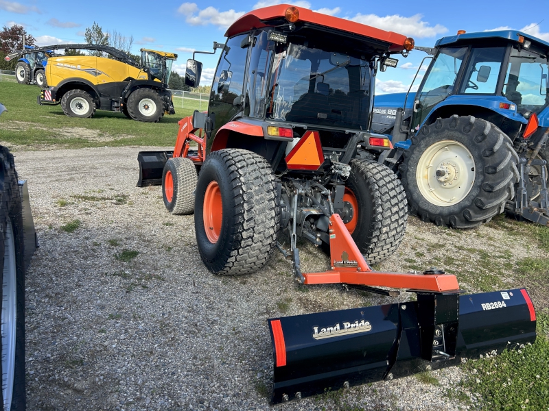 2019 KUBOTA L5460 TRACTOR WITH LOADER AND REAR BLADE