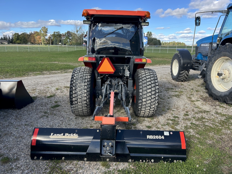 2019 KUBOTA L5460 TRACTOR WITH LOADER AND REAR BLADE