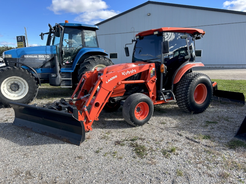 2019 KUBOTA L5460 TRACTOR WITH LOADER AND REAR BLADE