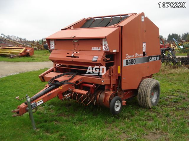 Hay/Forage/Livestock  Case IH 8480 Round Baler Photo