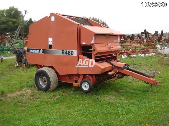 Hay/Forage/Livestock  Case IH 8480 Round Baler Photo