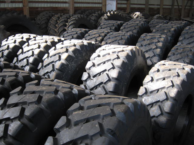 Parts and Tires  New Construction Equipment Tires Photo