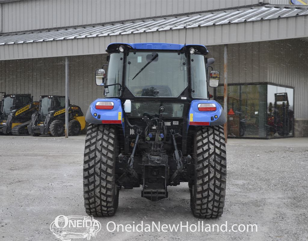 Tractors  Used 2018 New Holland T5.110 Tractor with Snow Blade Photo