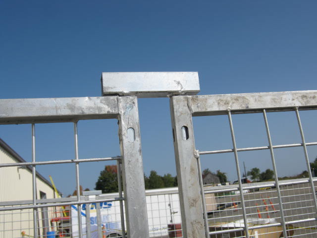 Fences & Gates  Galvanized Dog Kennel Photo