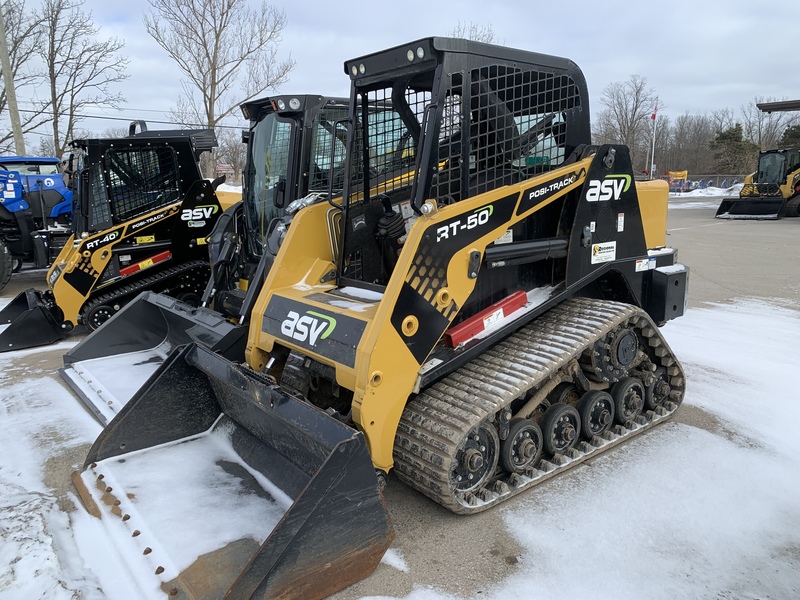 ASV RT50 Compact track loader demo