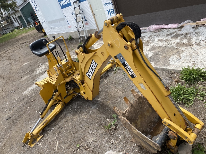 John Deere BH8 Backhoe attachment for skid steer