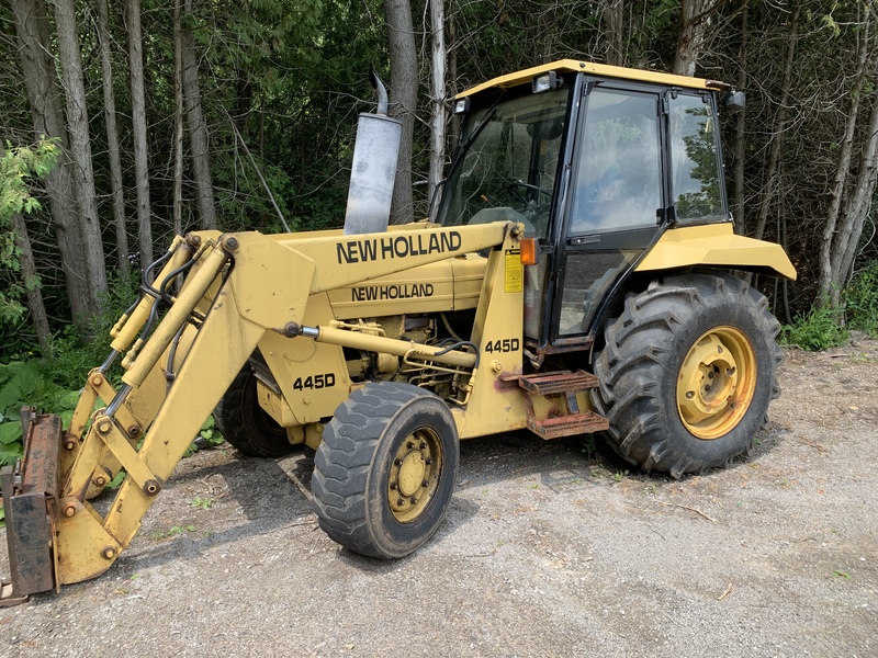 New Holland 445D Industrial Loader Package