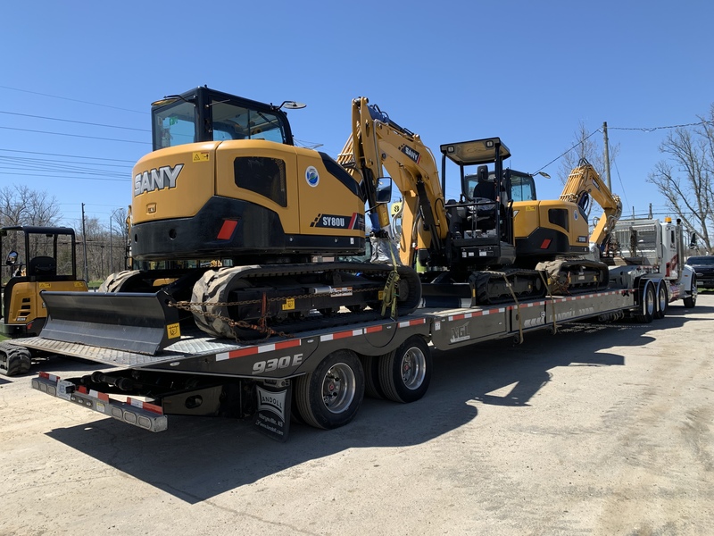 SANY SY80U 8 ton excavator 