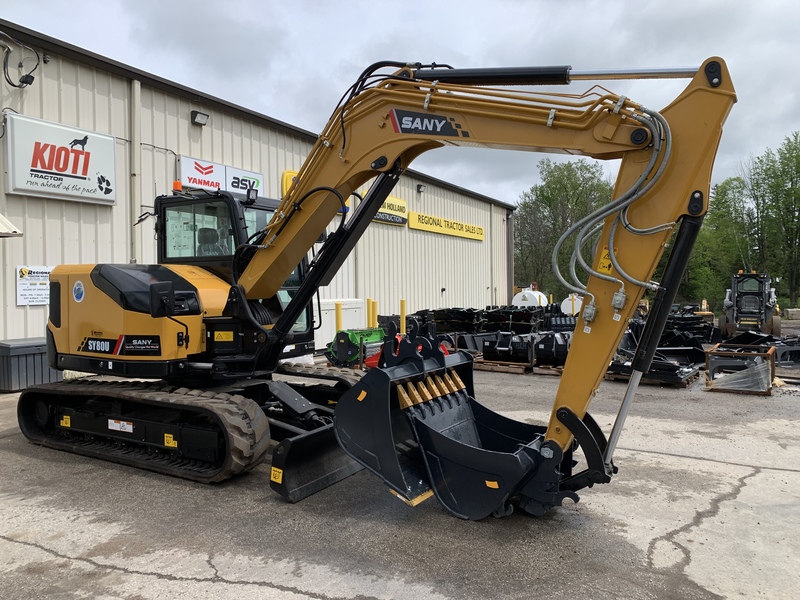 SANY SY80U 8 ton excavator 