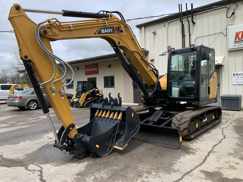 SANY SY80U 8 ton excavator 