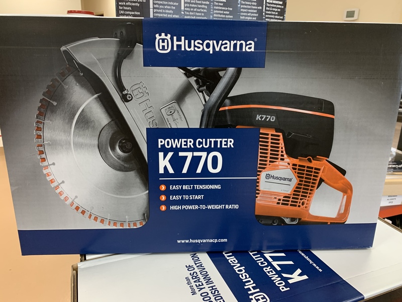 Husqvarna K770 concrete saw 