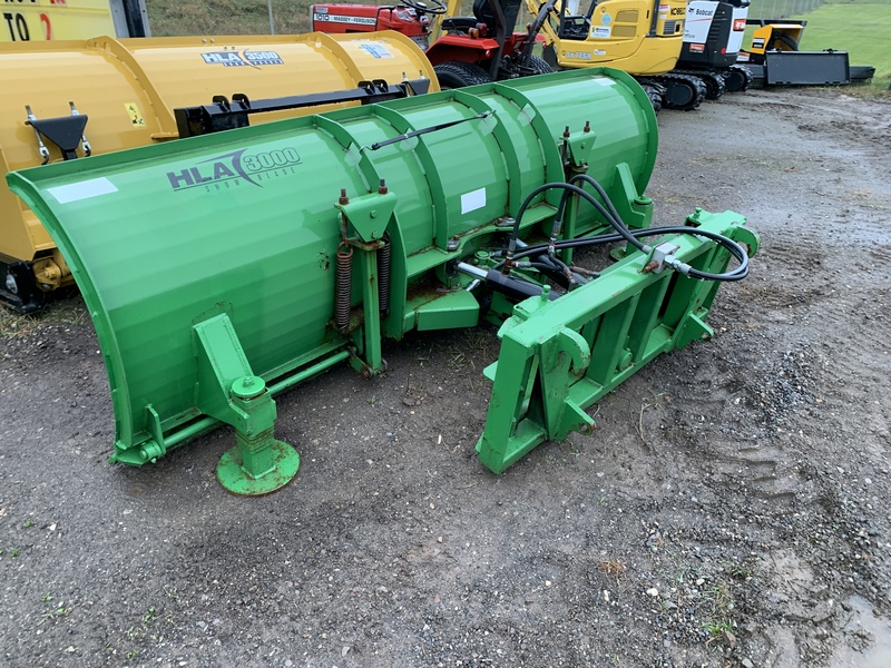 Used HLA Snow pusher and angle plow 