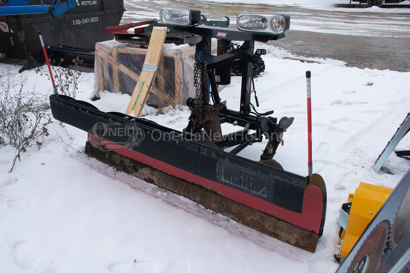 Landscape and Snow Removal  Western Pro-Plow 8' Poly Snow Plow -Mounted on Your Truck- Photo