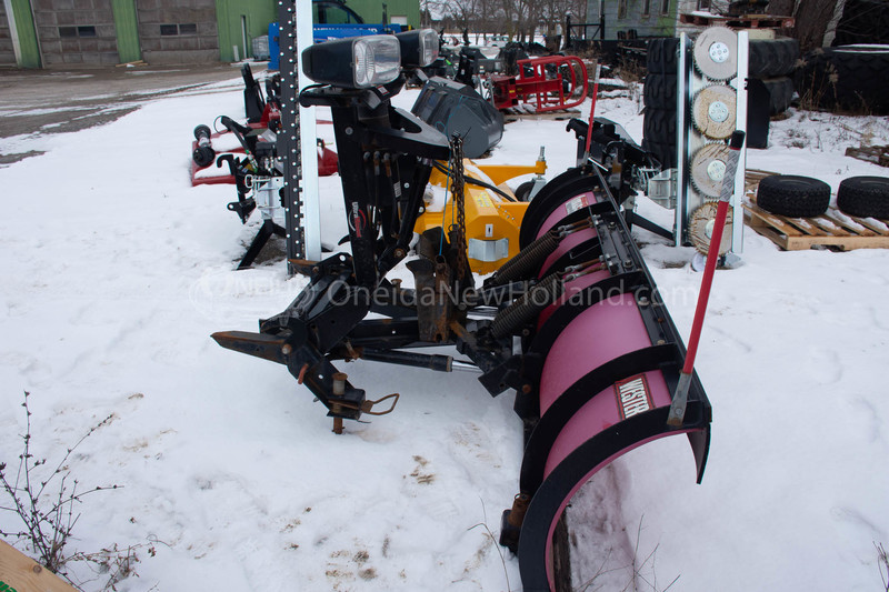 Landscape and Snow Removal  Western Pro-Plow 8' Poly Snow Plow -Mounted on Your Truck- Photo