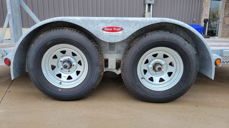 Equipment Haulers  5X12 3.5 TON SCISSOR LIFT TRAILER Photo