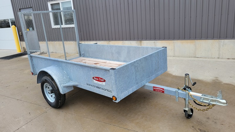 50x96 Econo Galvanized Duratrail Trailer