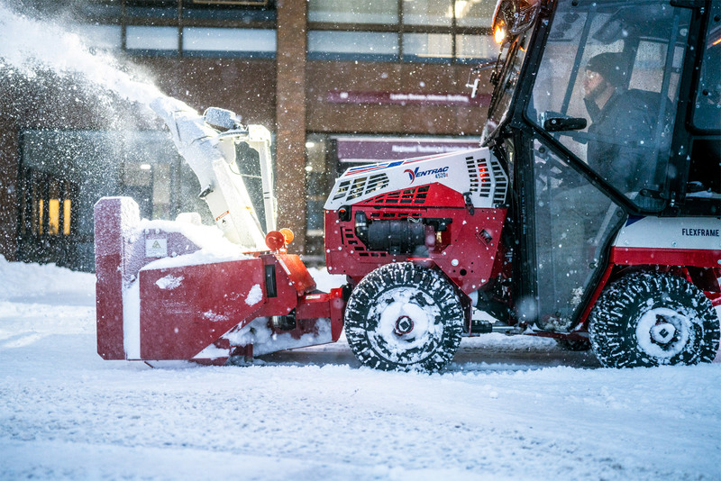 Landscape and Snow Removal  Ventrac KX523 Snowblower Attachment Photo