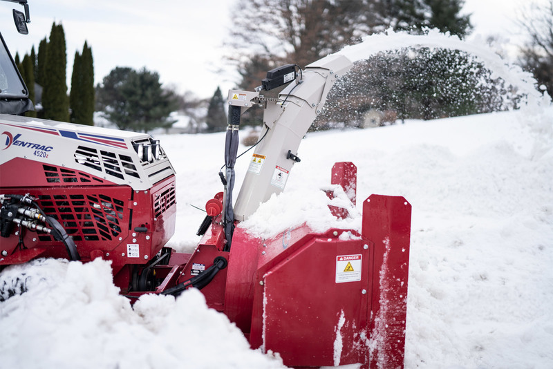 Landscape and Snow Removal  Ventrac KX523 Snowblower Attachment Photo