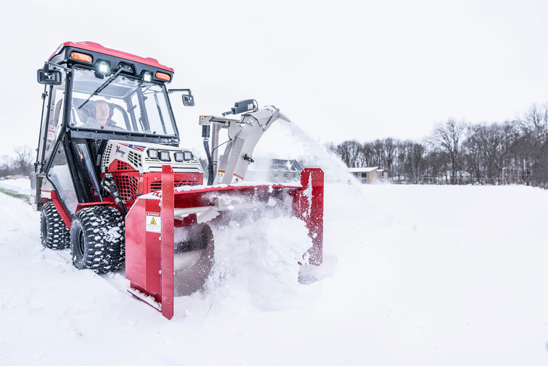 Landscape and Snow Removal  Ventrac KX523 Snowblower Attachment Photo