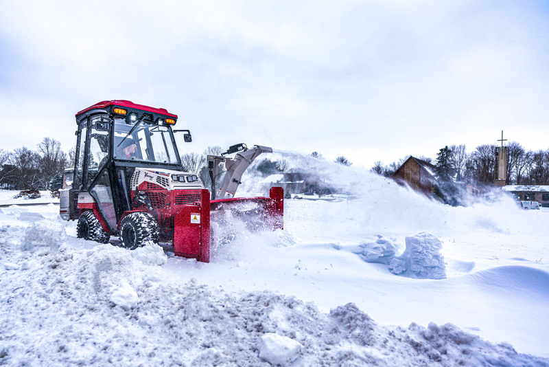 Landscape and Snow Removal  Ventrac KX523 Snowblower Attachment Photo