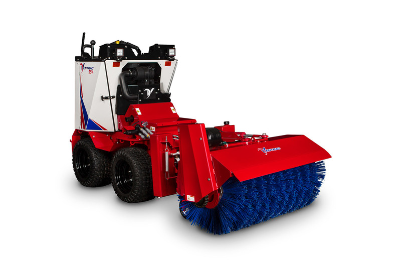 Landscape and Snow Removal  Ventrac NJ380 Sidewalk Snow Broom Photo