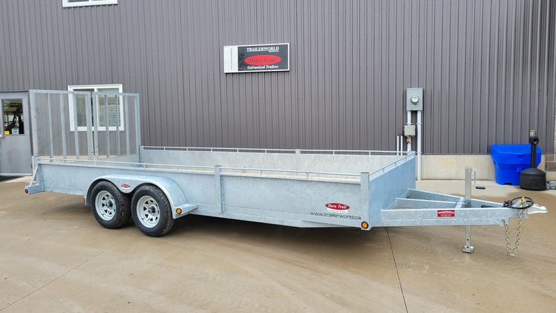 Landscape Trailers  82x18 3 Ton Galvanized Landscape Trailer - Made in Brantford ON Photo