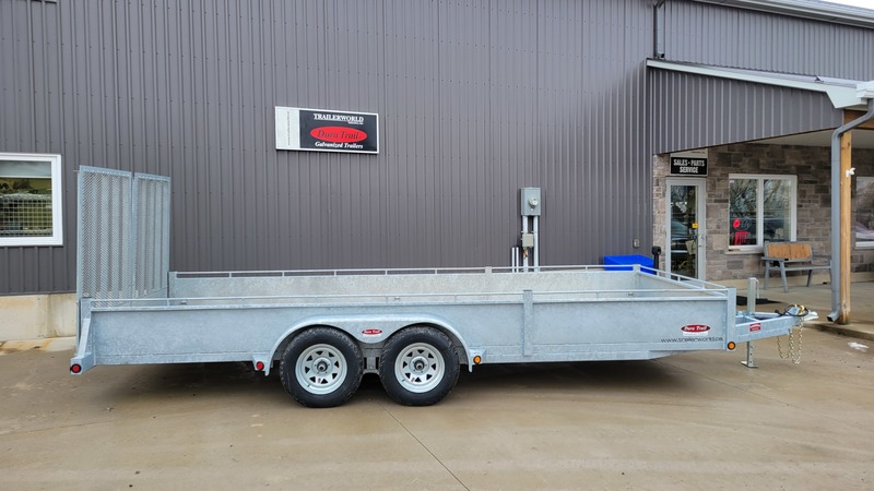 Landscape Trailers  82x18 3 Ton Galvanized Landscape Trailer - Made in Brantford ON Photo