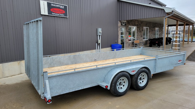 Landscape Trailers  82x18 3 Ton Galvanized Landscape Trailer - Made in Brantford ON Photo