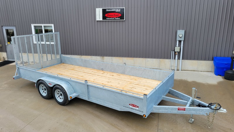 Landscape Trailers  82x18 3 Ton Galvanized Landscape Trailer - Made in Brantford ON Photo