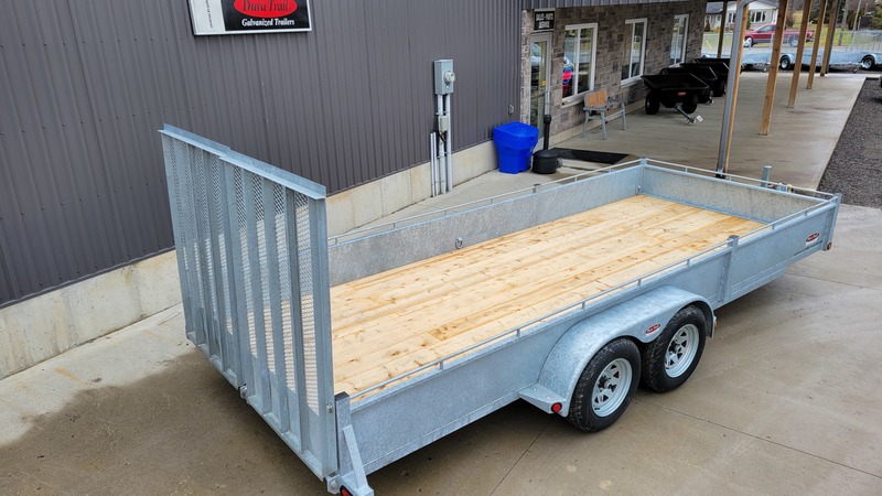 Landscape Trailers  82x18 3 Ton Galvanized Landscape Trailer - Made in Brantford ON Photo