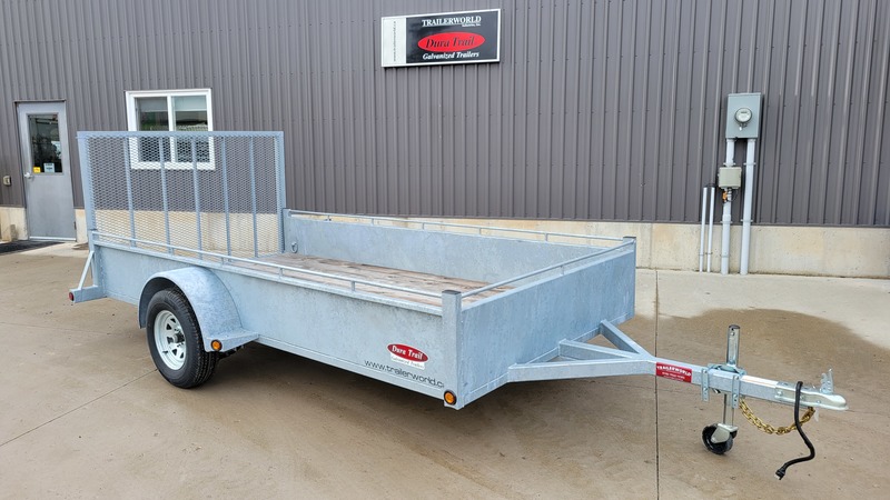 6x12 Galvanized Utility Trailer