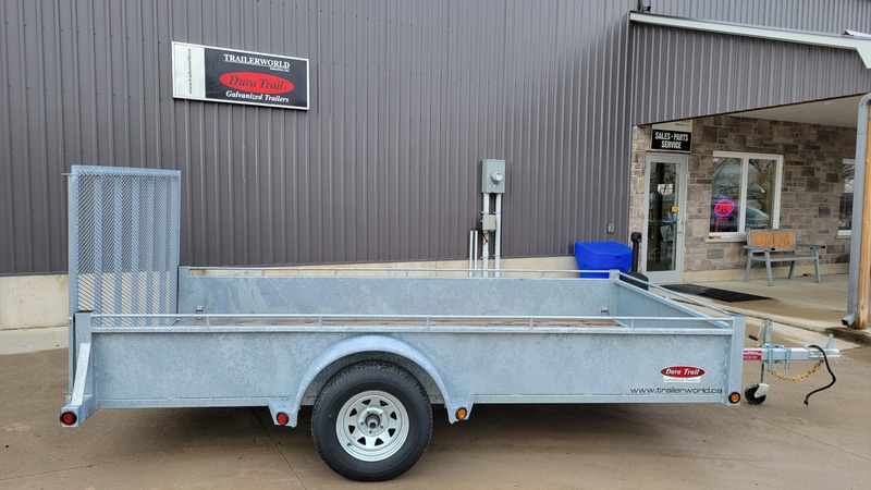 Utility Trailers  6x12 Galvanized Utility Trailer Photo