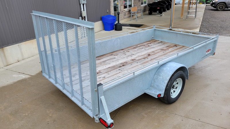 Utility Trailers  6x12 Galvanized Utility Trailer Photo