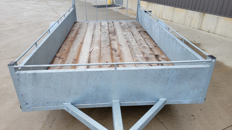 Utility Trailers  6x12 Galvanized Utility Trailer Photo