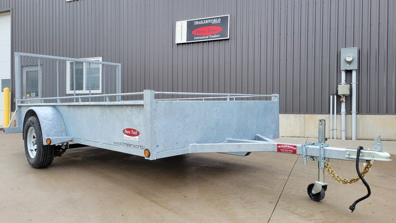 Utility Trailers  6x12 Galvanized Utility Trailer Photo