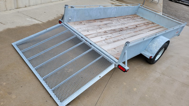 Utility Trailers  6x12 Galvanized Utility Trailer Photo