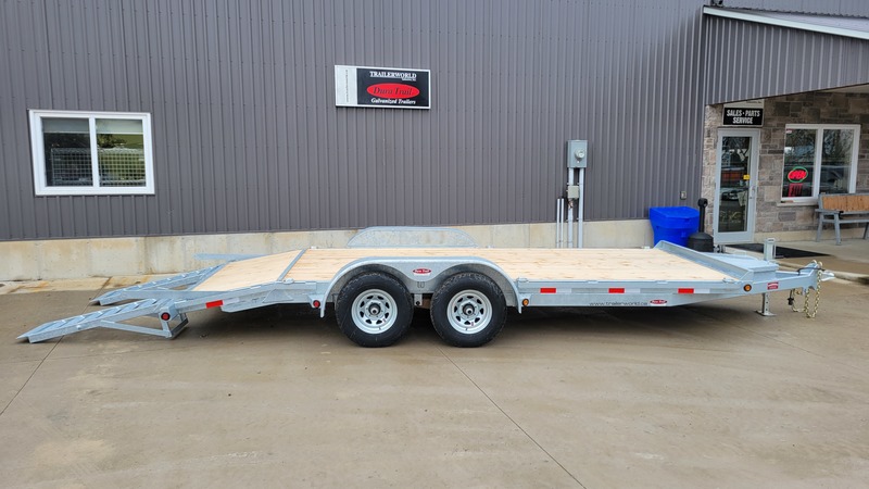 Equipment Haulers  18ft 5 Ton Galvanized Equipment Trailer - Built in Brantford ON Photo