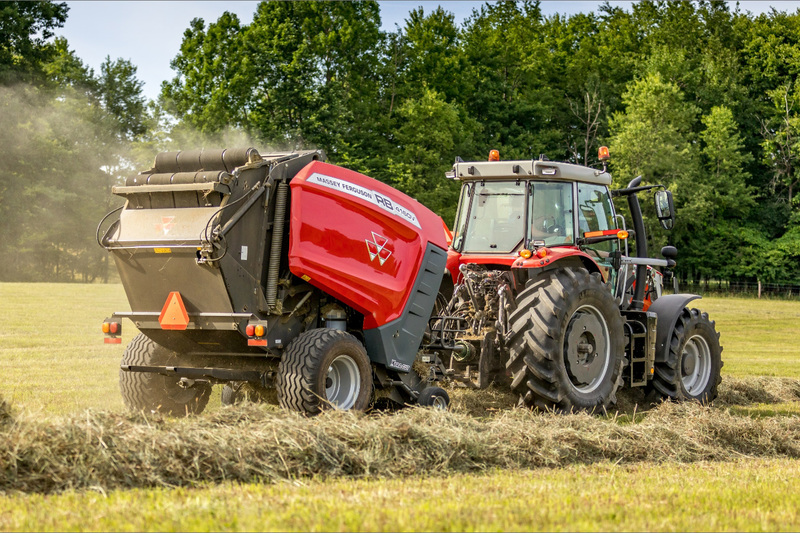 Hay & Forage  Massey Ferguson RB4160V Round Baler Photo