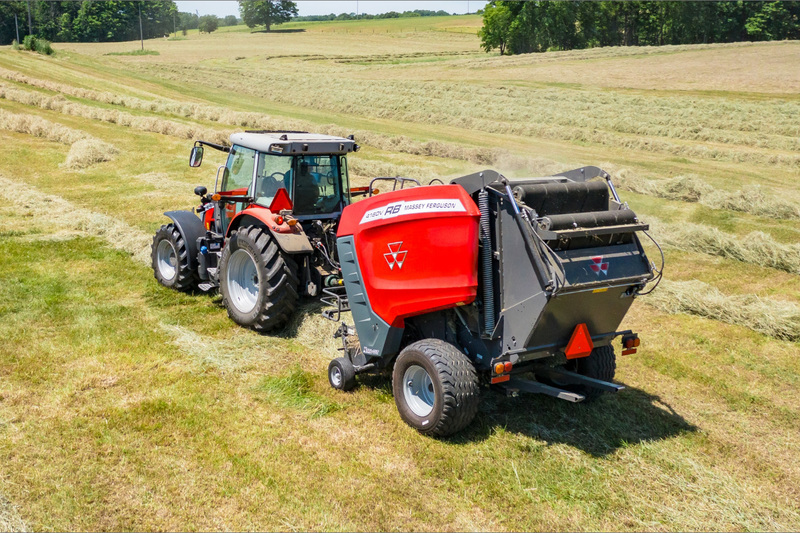 Hay & Forage  Massey Ferguson RB4160V Round Baler Photo