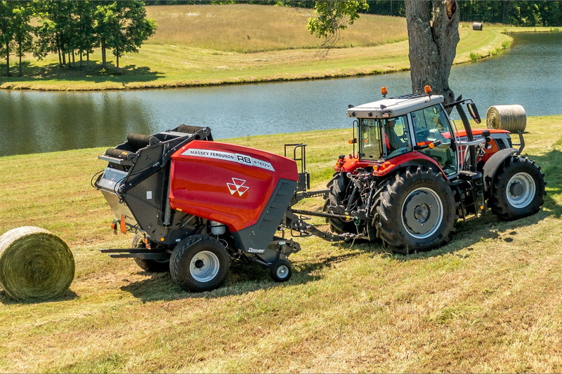 Massey Ferguson RB4160V Round Baler