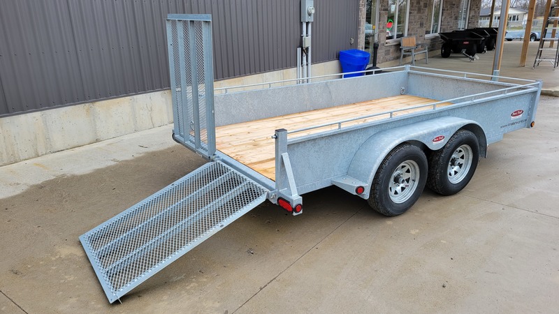 Utility Trailers  6X12 Tandem Axle General Duty Trailer - Made in Brantford ON Photo