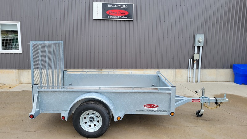 5x8 Galvanized Duratrail Utility Trailer - Built in Brantford Ontario