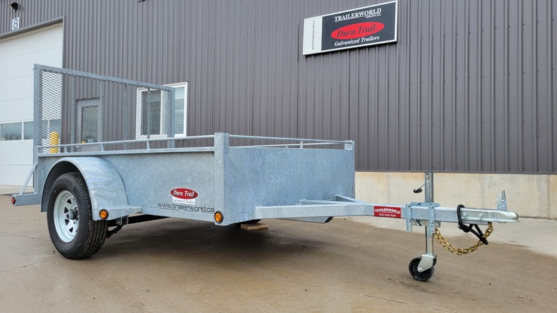 Utility Trailers  5x8 Galvanized Duratrail Utility Trailer - Built in Brantford Ontario Photo