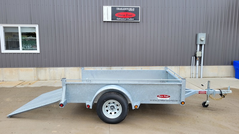 Utility Trailers  5x8 Galvanized Duratrail Utility Trailer - Built in Brantford Ontario Photo