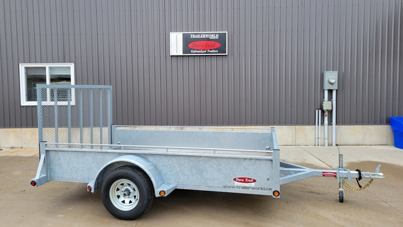 6x10 Galvanized utility Trailer - Made in Brantford Ontario