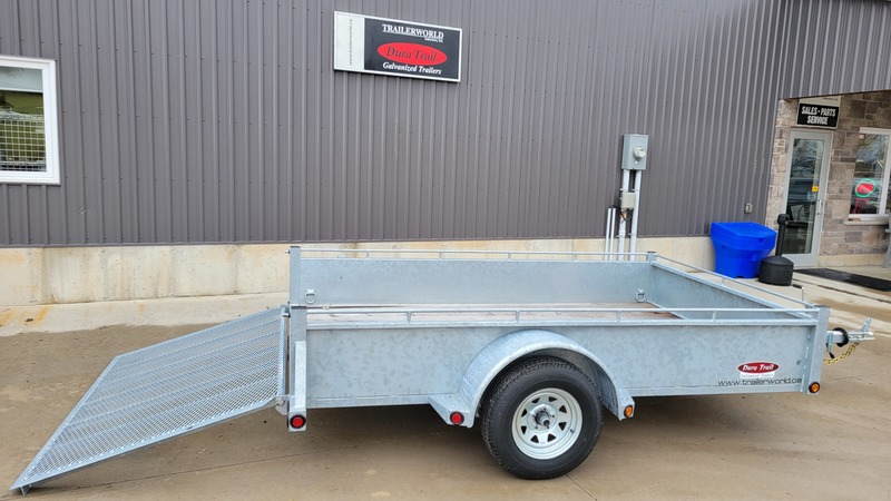 Utility Trailers  6x10 Galvanized utility Trailer - Made in Brantford Ontario Photo