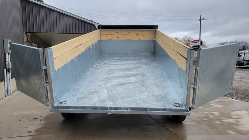 Hydraulic Dump  6.5x12 7 Ton Galvanized Dump Trailer - Built in Brantford ON Photo