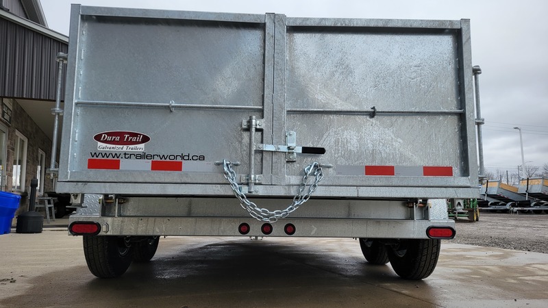 Hydraulic Dump  6.5x12 7 Ton Galvanized Dump Trailer - Built in Brantford ON Photo